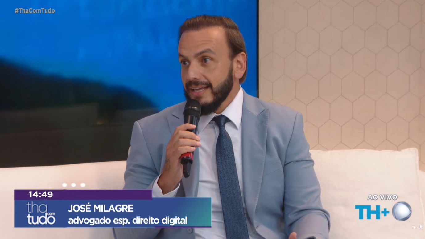 Dr. José Milagre no programa Tha Com Tudo da Rede Record: Riscos do uso ...
